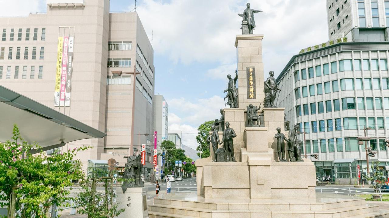 Toyoko Inn Kagoshima Chuo Eki Nishi Guchi Buitenkant foto